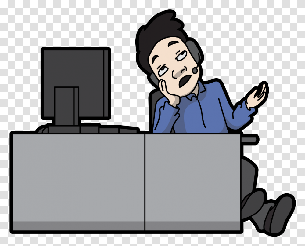 Bored In Call Center, Audience, Crowd, Person, Human Transparent Png