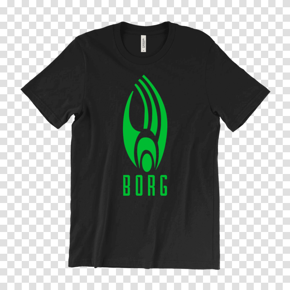 Borg Logo T Shirt Star Trek, Apparel, T-Shirt Transparent Png