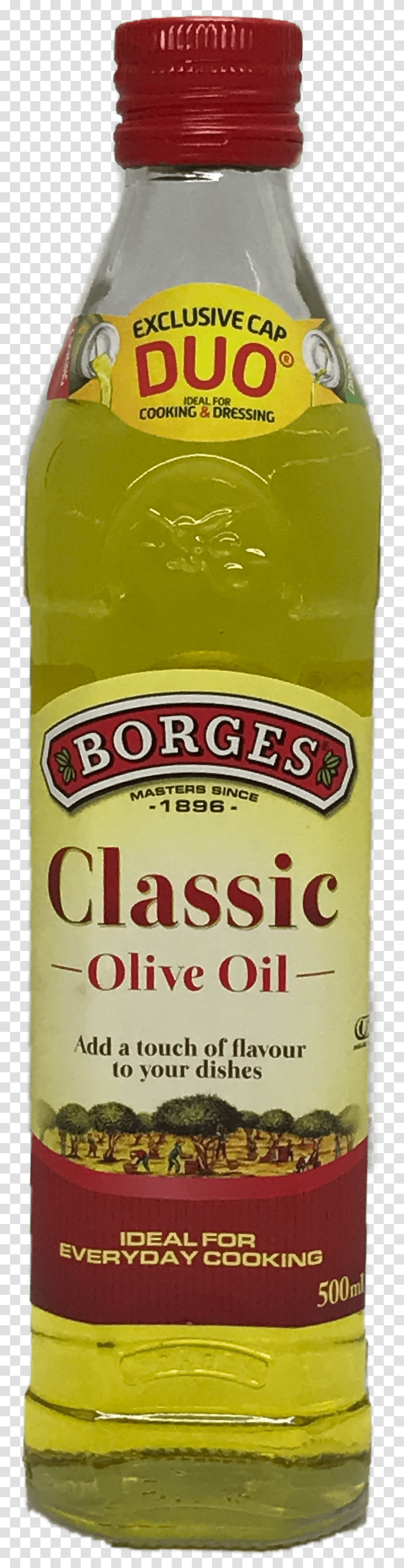 Borge Classic Olive Oil 500mlTitle Borge Classic Plastic Bottle, Alcohol, Beverage, Beer, Liquor Transparent Png