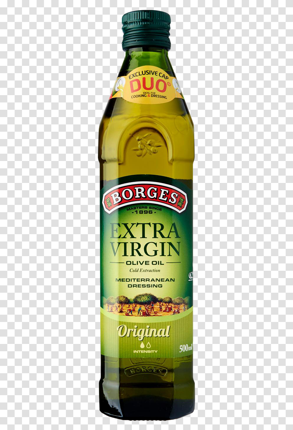 Borges Extra Virgin Olive Oil Original, Absinthe, Liquor, Alcohol, Beverage Transparent Png