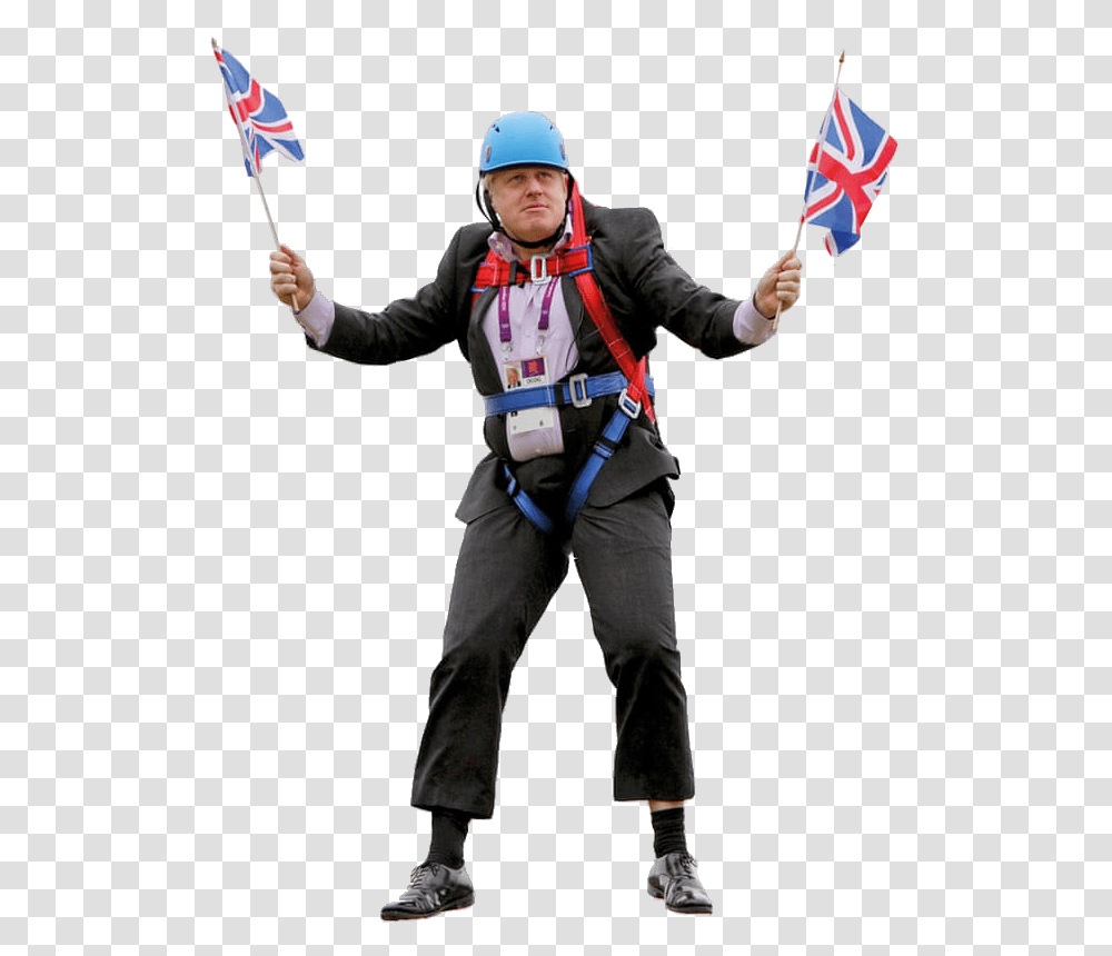 Boris Johnson, Helmet, Person, Costume Transparent Png