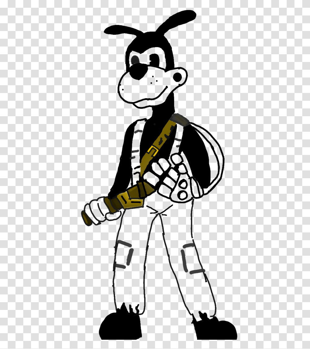 Boris The Wolf Wip Bendy And The Ink Machine Boris, Fireman, Bagpipe, Leisure Activities, Musical Instrument Transparent Png