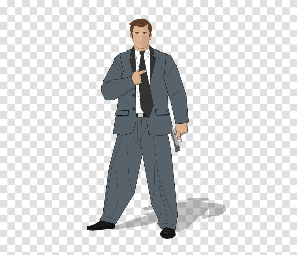 Boris, Tool, Suit, Overcoat Transparent Png