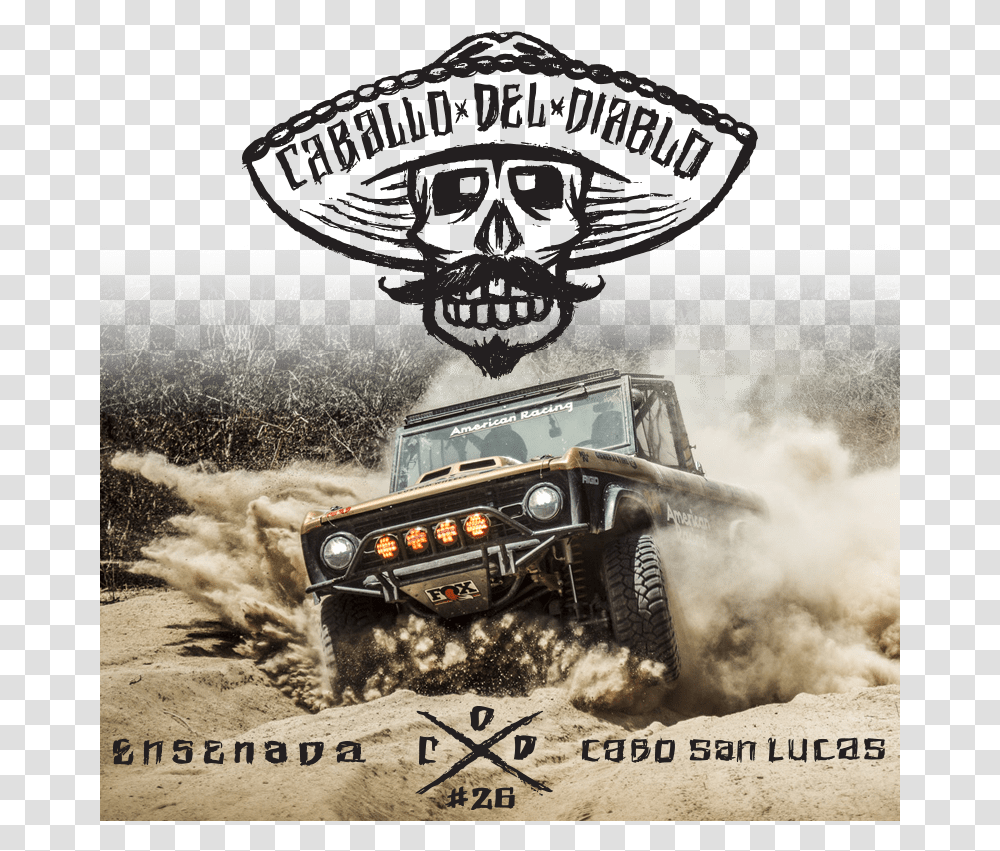 Born In Detroit Built For Baja Land Rover Defender, Car, Vehicle, Transportation, Automobile Transparent Png