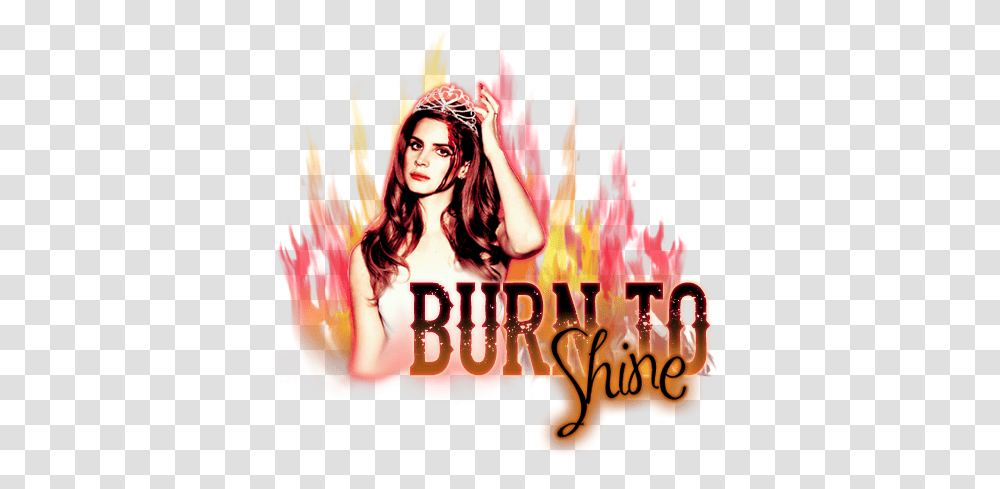 Born To Die Di Lana Del Rey Burn To Shine Anime Salve, Person, Human, Poster, Advertisement Transparent Png