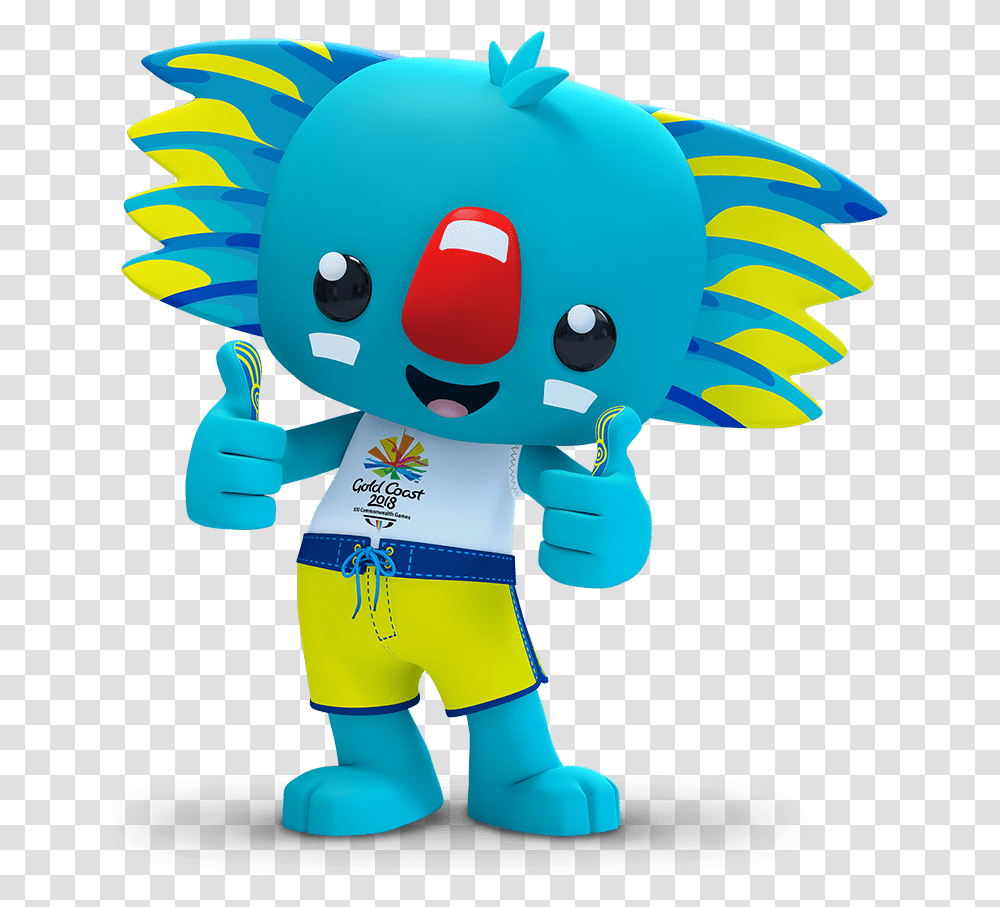 Borobi Mascot Of 2018 Commonwealth Games, Toy, Inflatable Transparent Png