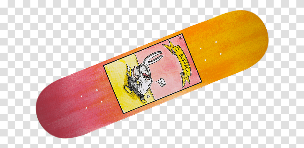 Borracho Skateboard Deck, Pencil Box, Label, Incense Transparent Png