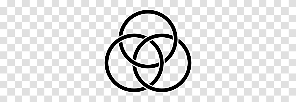 Borromean Rings Clip Art, Logo, Trademark, Spiral Transparent Png