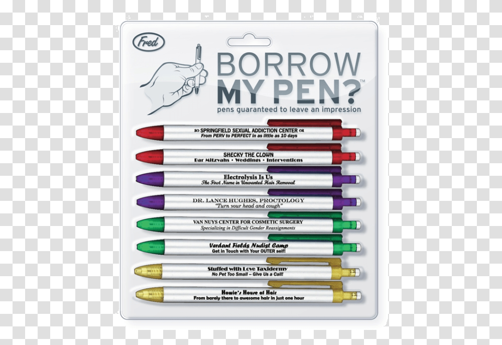 Borrow My Pen, Marker Transparent Png