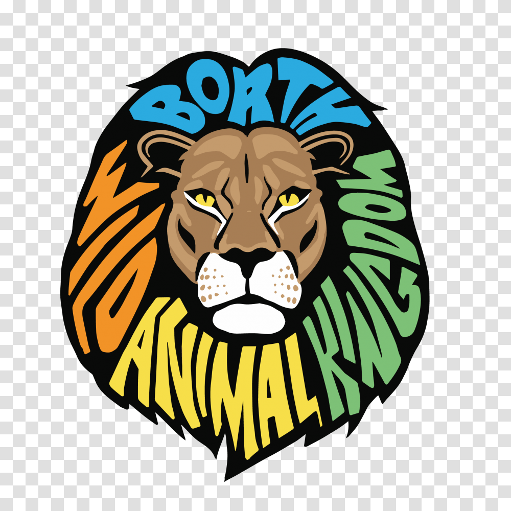 Borth Wild Animal Kingdom The Little Zoo With A Big Heart, Wildlife, Mammal, Logo Transparent Png