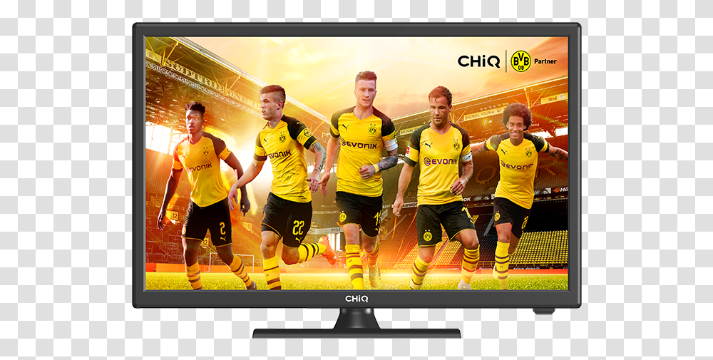 Borussia Dortmund 2020 Team, Monitor, Screen, Electronics, Display Transparent Png