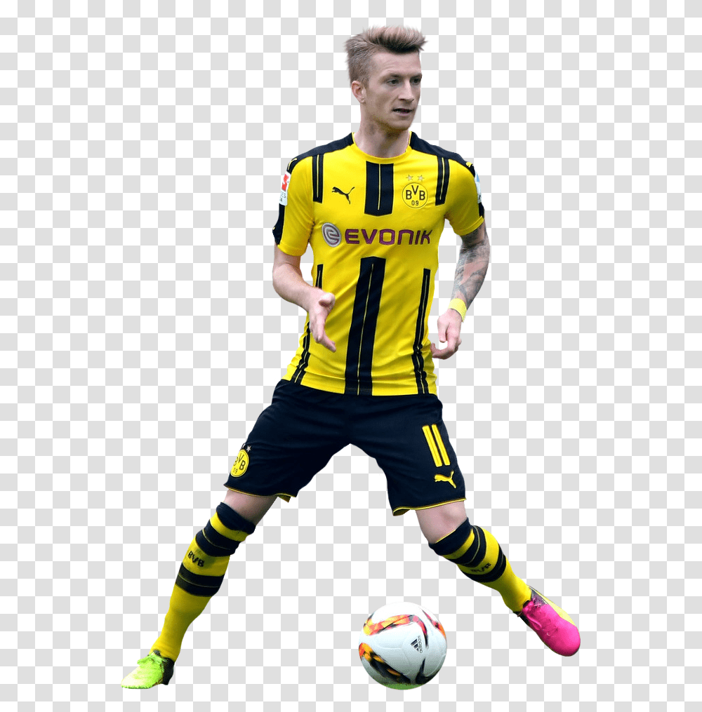 Borussia Dortmund Kick Up A Soccer Ball, Football, Team Sport, Person Transparent Png