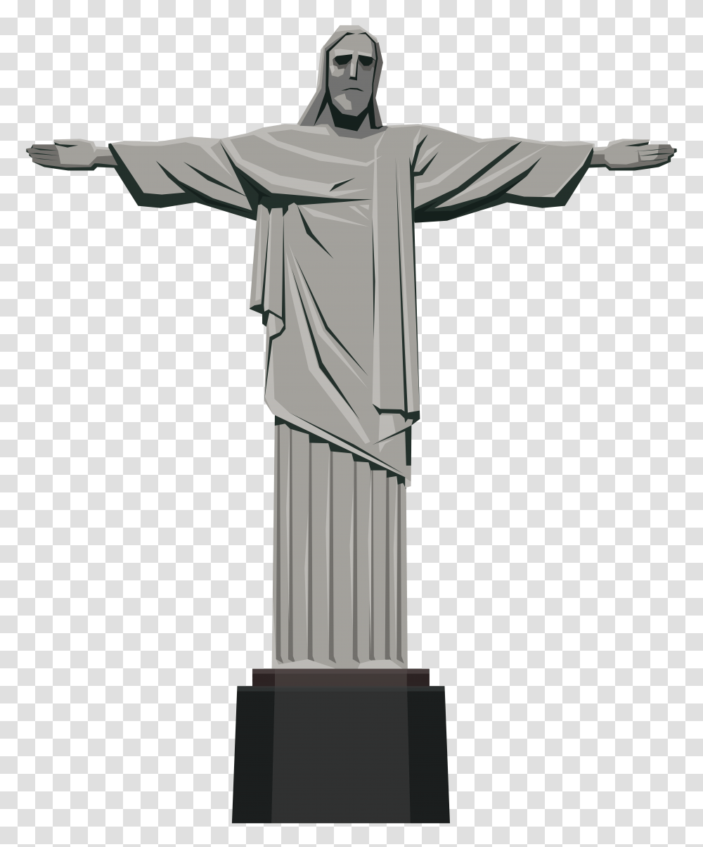 Boruto 3 Standing, Statue, Sculpture, Art, Cross Transparent Png