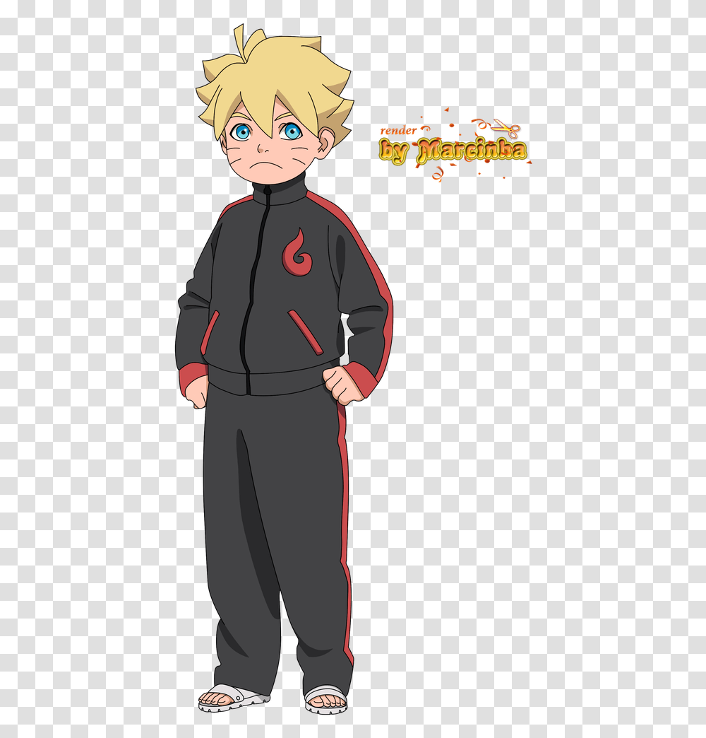 Boruto Child, Apparel, Coat, Overcoat Transparent Png