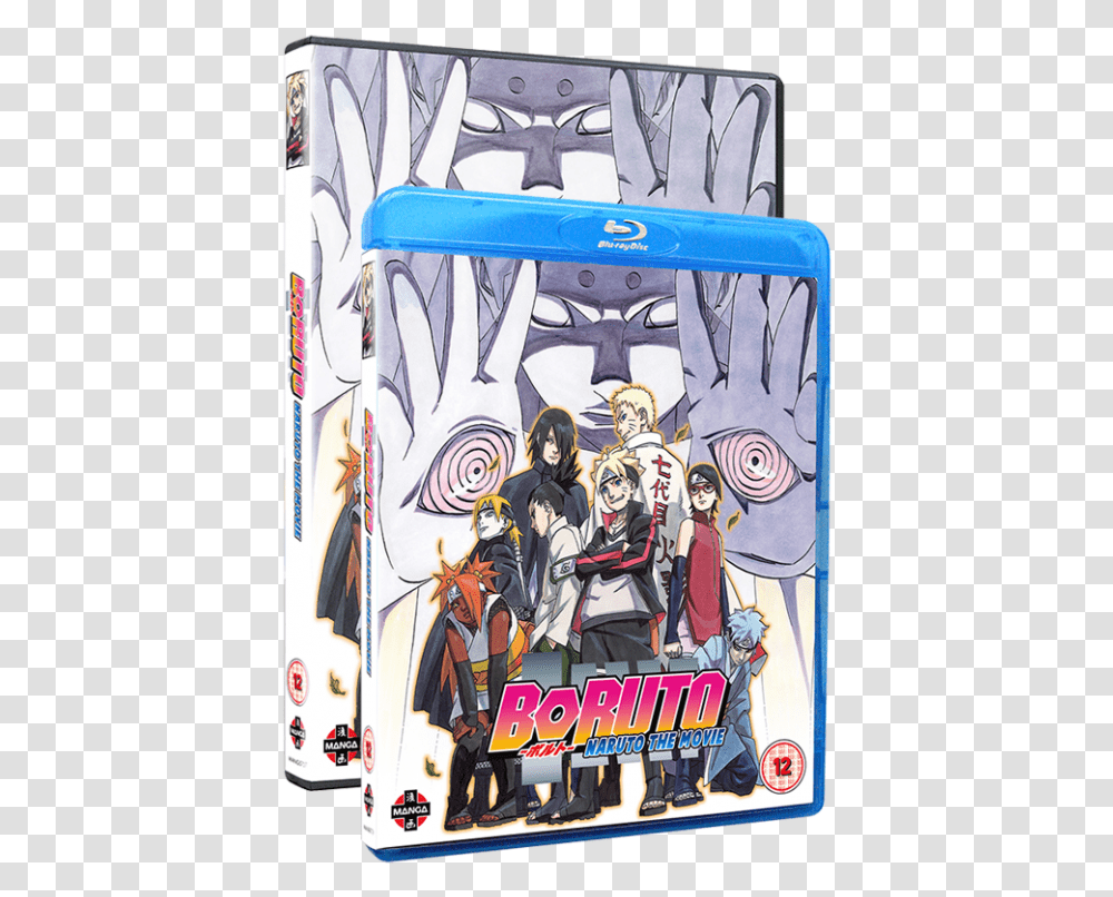 Boruto Naruto The Movie Blu Ray, Comics, Book, Poster, Advertisement Transparent Png