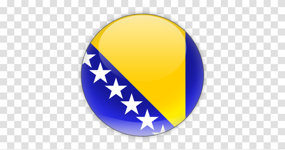 Bosnia And Herzegovina Flag Free Download Bosnia And Herzegovina Flag, Ball, Balloon, Sphere, Egg Transparent Png