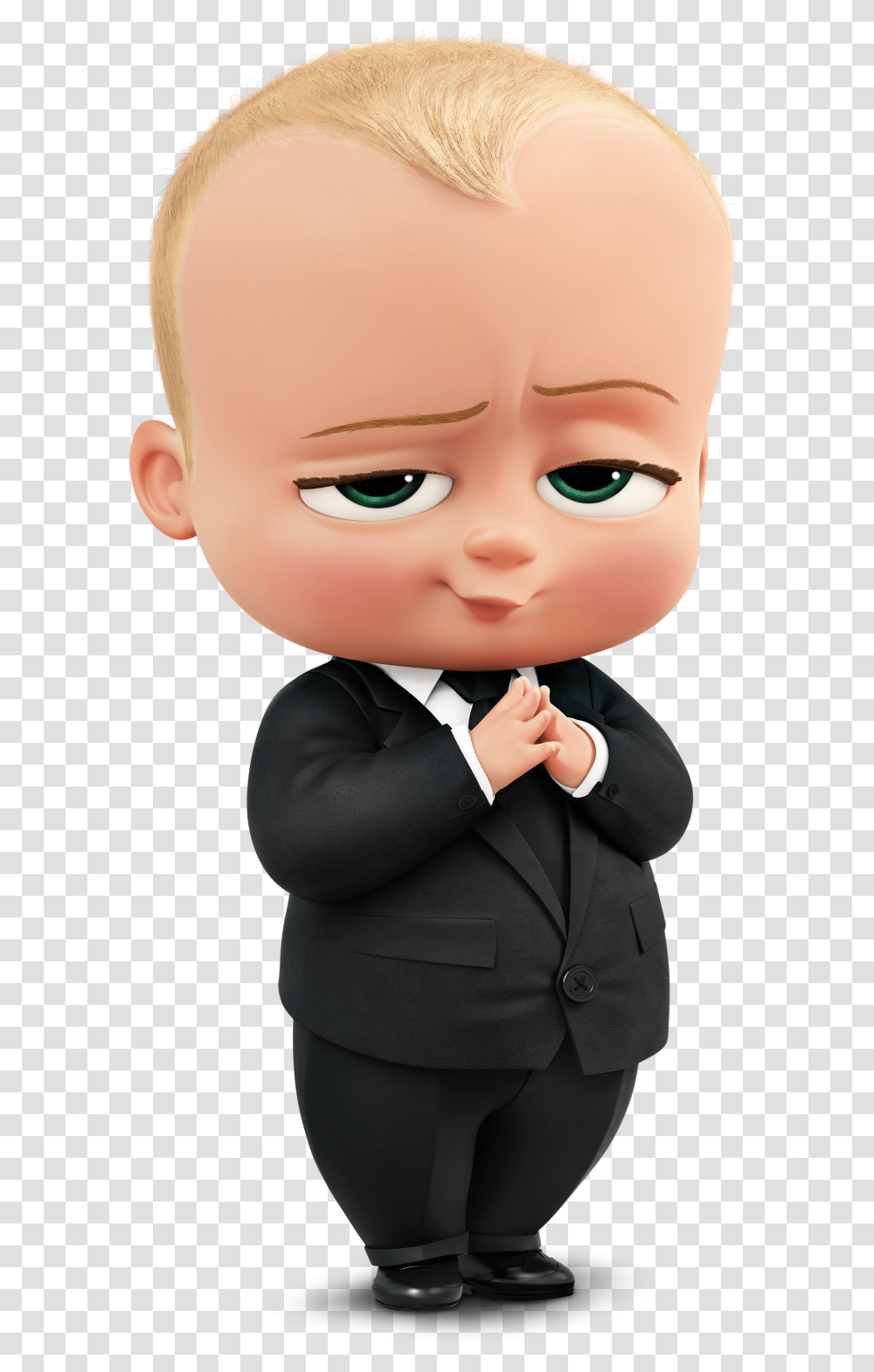 Boss Baby, Doll, Toy, Suit, Overcoat Transparent Png