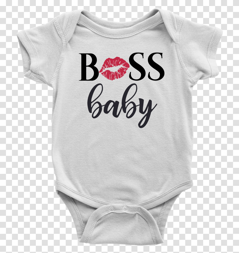 Boss Baby Lipstick Kiss Lips Onesie 8 Colors Available Poop Is Coming Baby, Apparel, T-Shirt, Sleeve Transparent Png