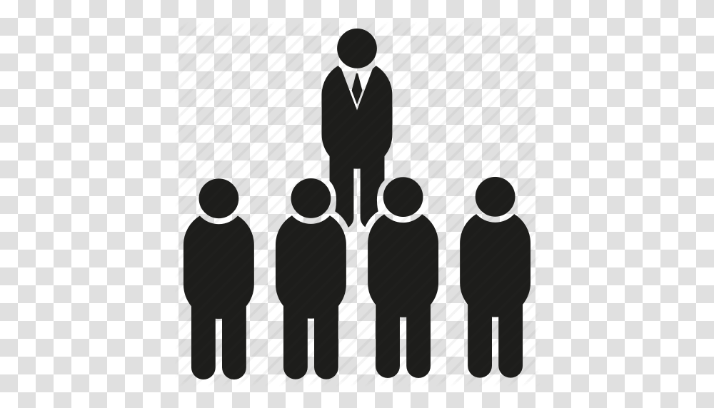 Boss Business People Crowd Entrepreneur Leader Office Icon, Hand, Silhouette, Prison, Pedestrian Transparent Png