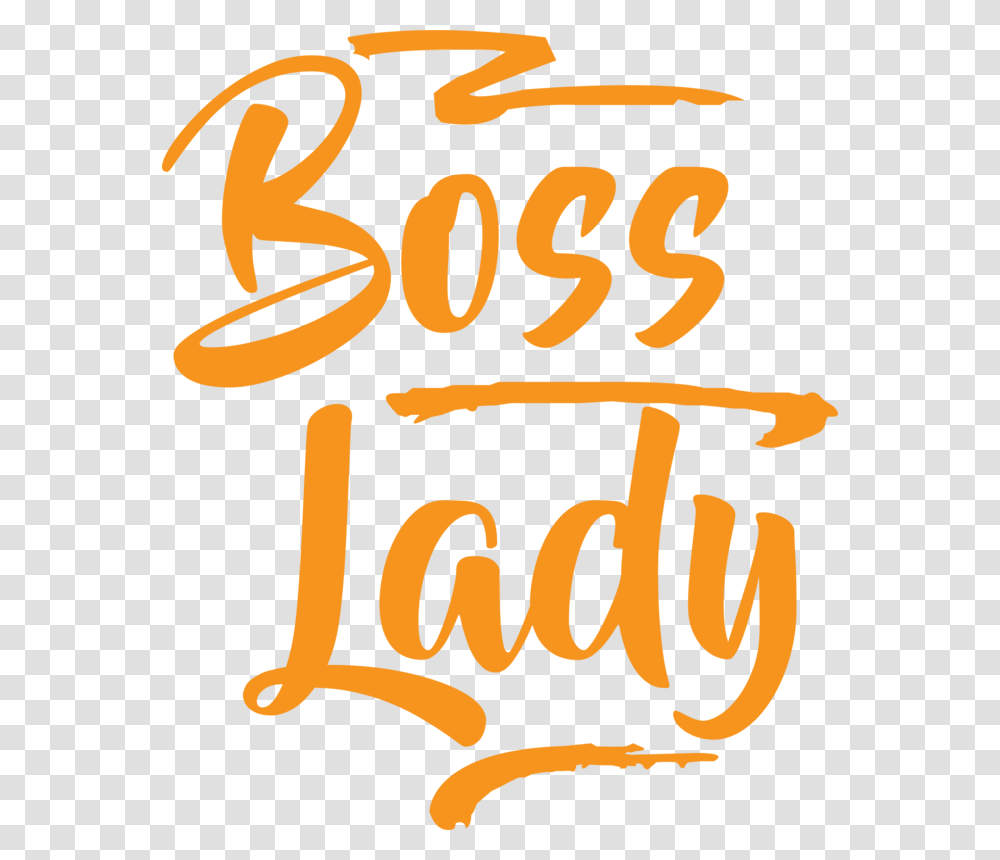 Boss Lady Calligraphy, Alphabet, Number Transparent Png