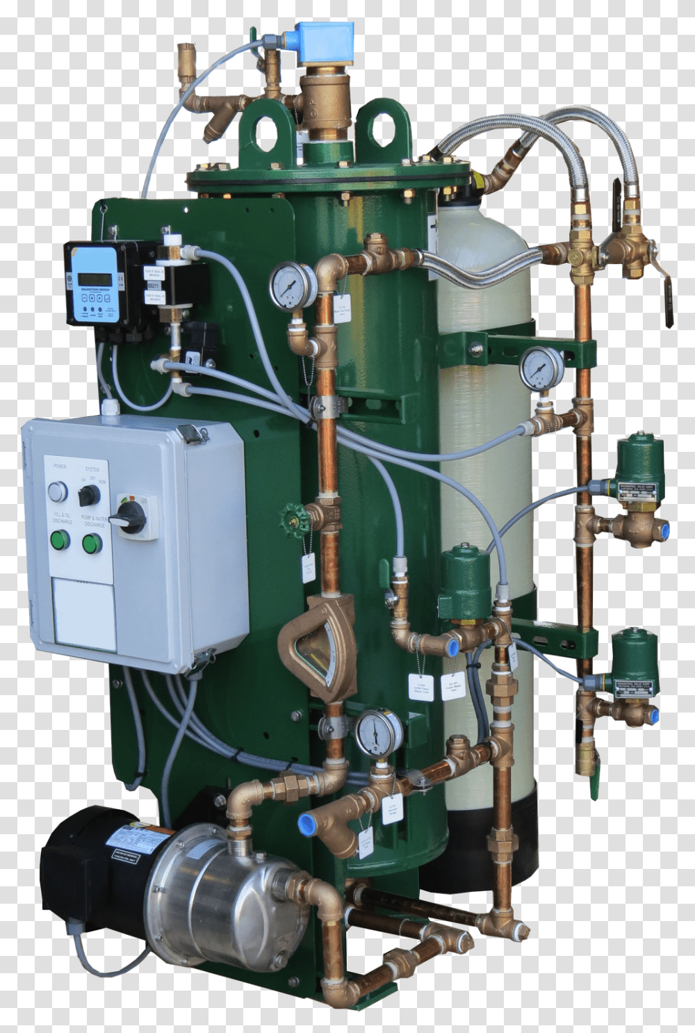 Boss Oily Water Separator, Machine, Motor, Electrical Device, Pump Transparent Png
