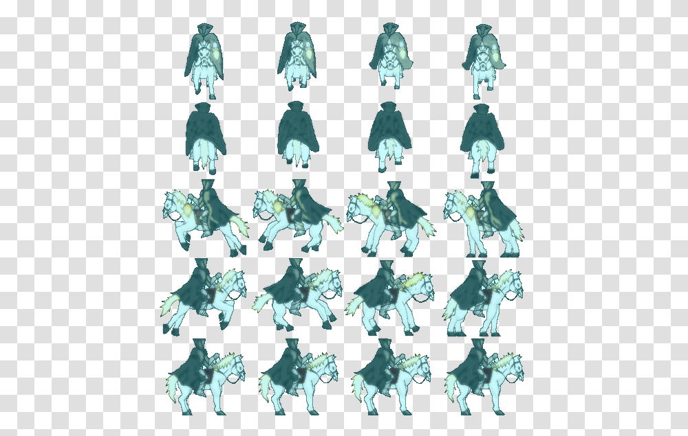 Boss Sprite Sheets Horseman Sprite Sheet, Painting, X-Ray, Medical Imaging X-Ray Film Transparent Png