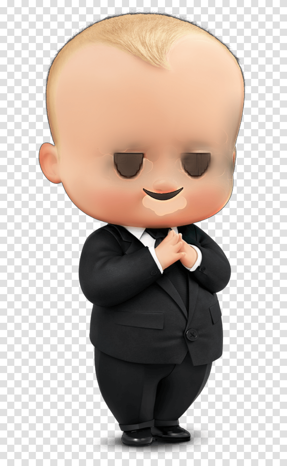 Bossbaby Chillface Chill Boss Baby, Suit, Overcoat, Apparel Transparent Png