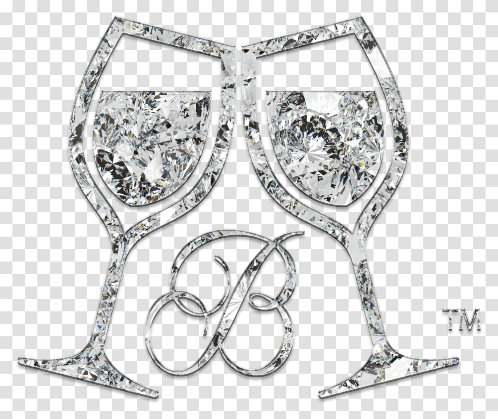Bosscandy Logo Wine Glass, Accessories, Jewelry, Diamond, Gemstone Transparent Png