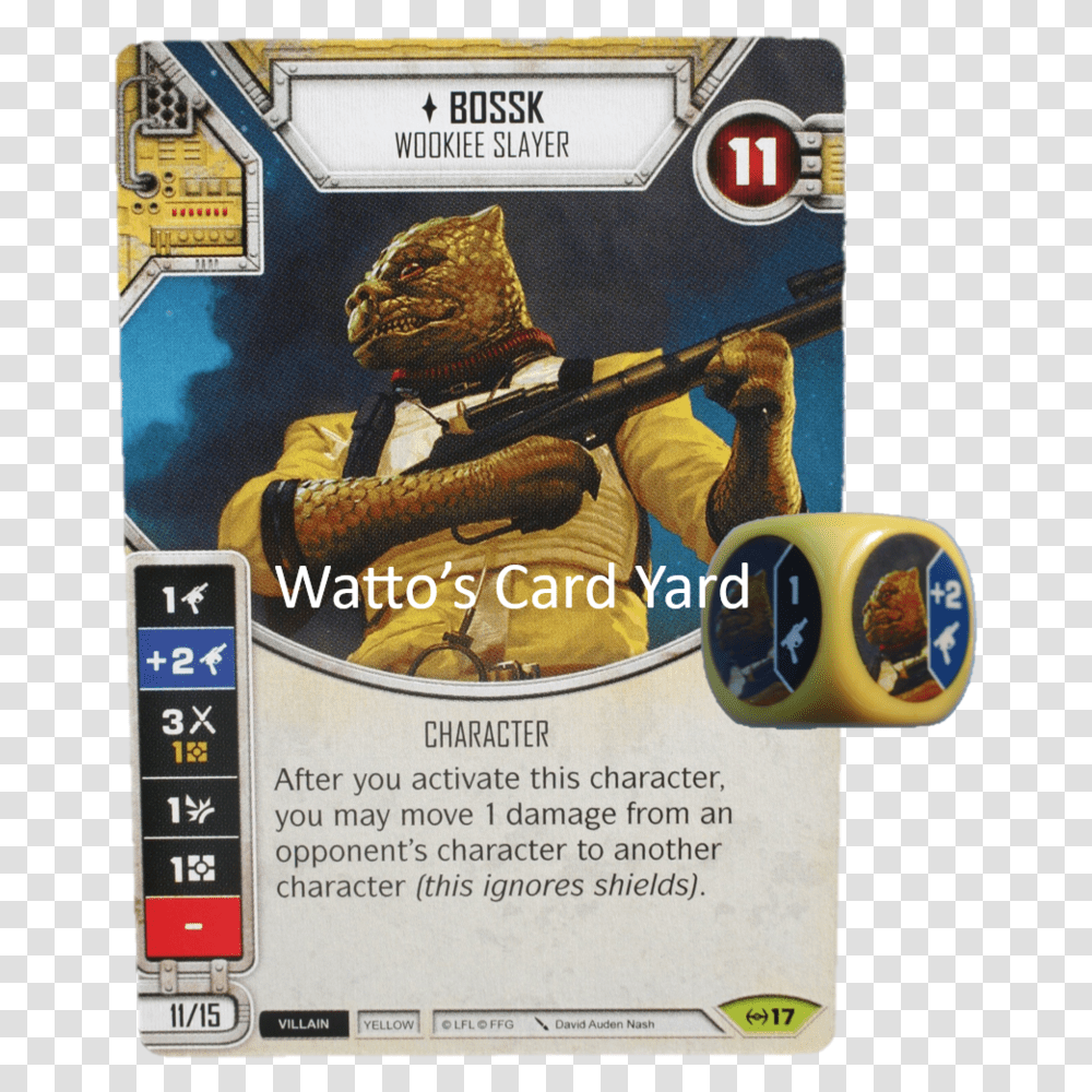 Bossk Wookie Slayer Star Wars Destiny Boba Fett, Mobile Phone, Electronics, Cell Phone, Person Transparent Png