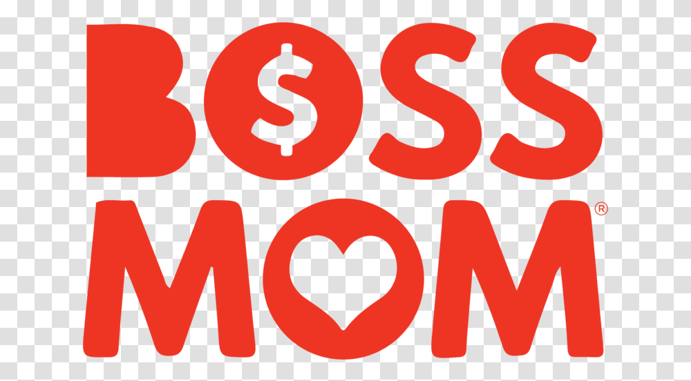 Bossmom Logo Red3 Graphic Design, Number, Alphabet Transparent Png