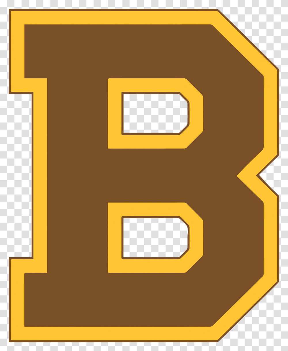 Boston Bruins 1932 Logo, Number, Label Transparent Png