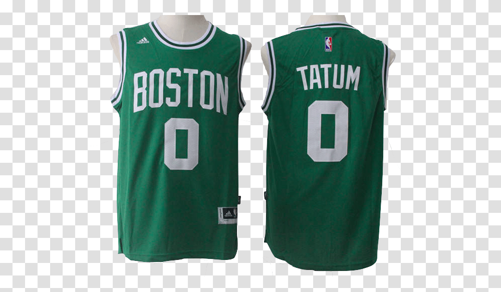 Boston Celtic Jersey Tatum, Apparel, Shirt, Person Transparent Png
