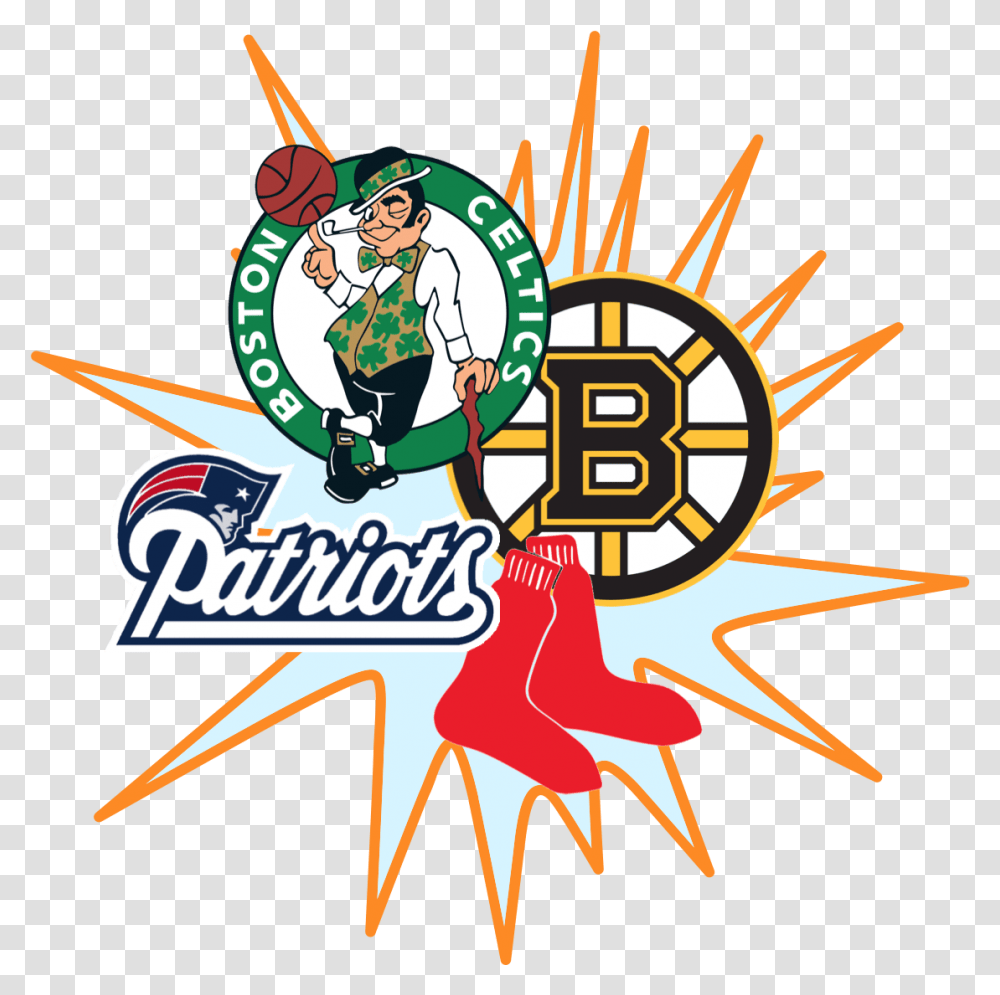 Boston Celtics Clipart Download, Logo, Emblem, Person Transparent Png