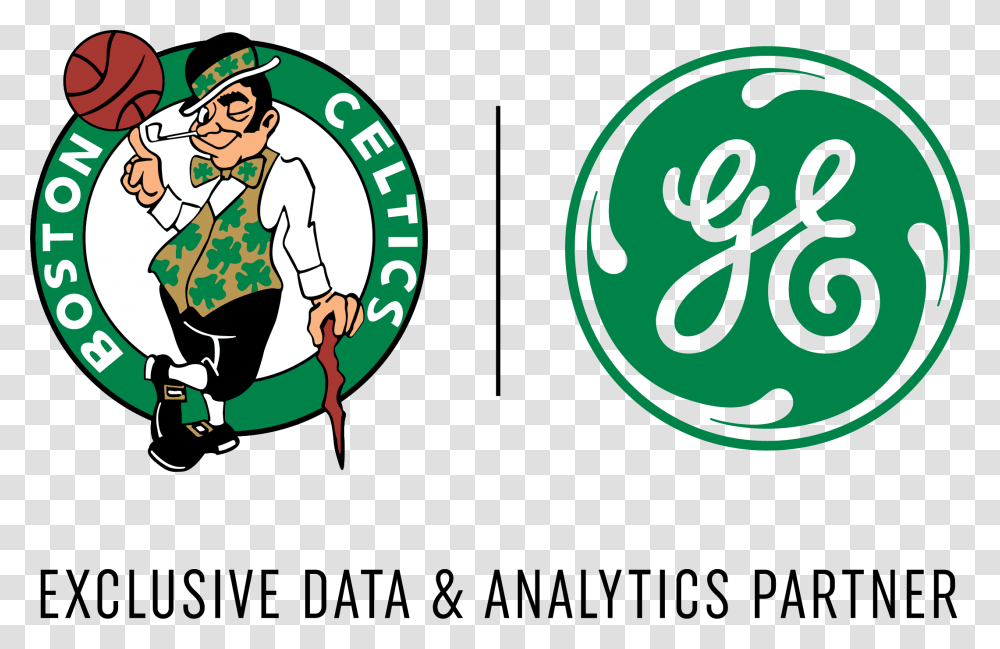 Boston Celtics Ge Logo, Poster, Advertisement, Person Transparent Png