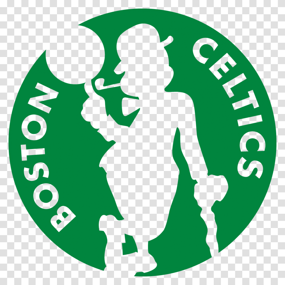 Boston Celtics Logo, Person, Human, Trademark Transparent Png