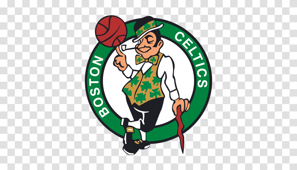 Boston Celtics Logo, Person, Leisure Activities, Poster Transparent Png