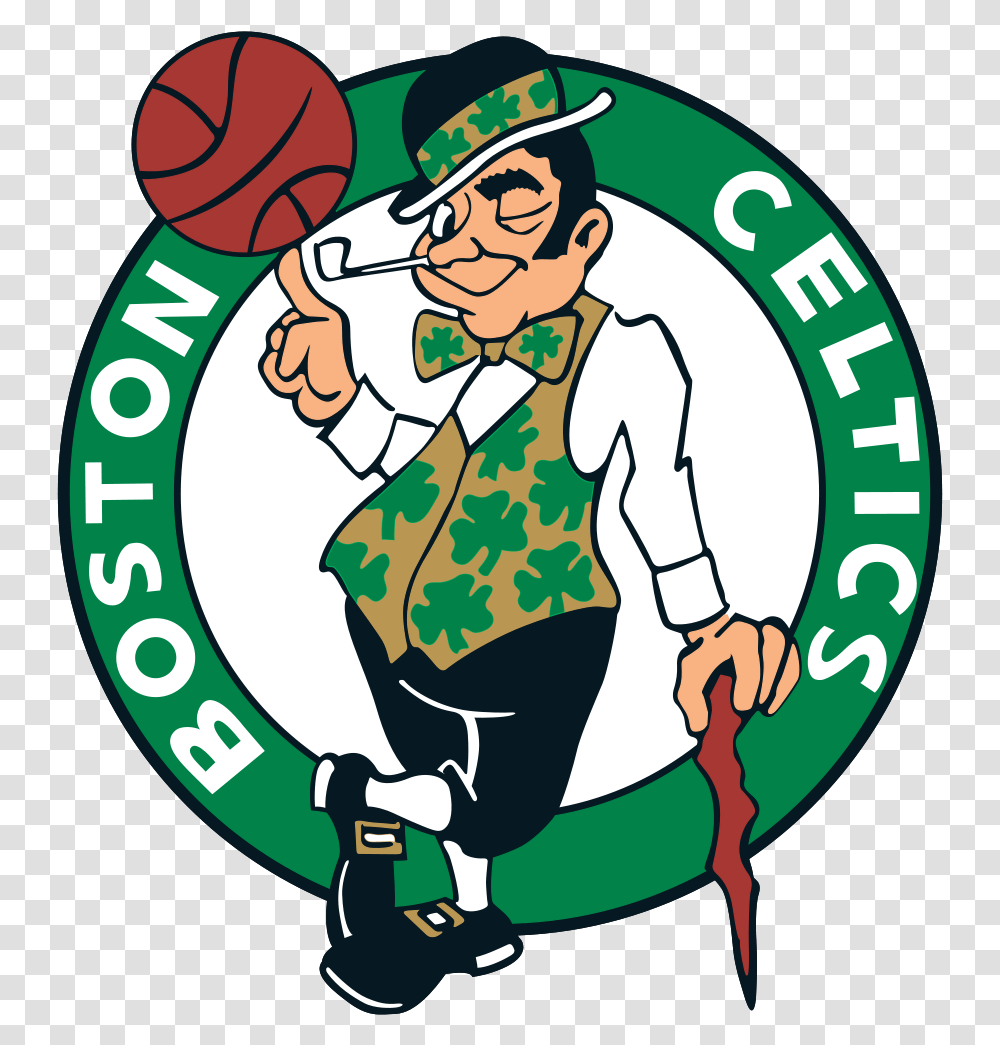Boston Celtics Logo Stickpng Boston Celtics, Person, Symbol, Text, Outdoors Transparent Png