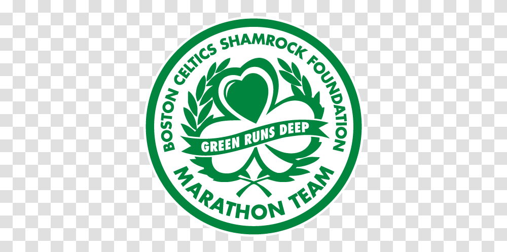 Boston Celtics Shamrock Foundation Marathon Team Logo Papel Reciclado, Label, Text, Symbol, Trademark Transparent Png