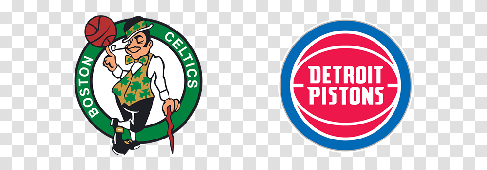 Boston Celtics Vs Detroit Nba Boston Celtics Logo, Symbol, Person, Frisbee, Toy Transparent Png