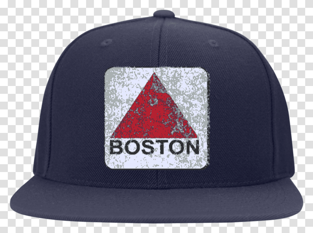 Boston Fenway Inspired Flat Bill High Profile Snapback Baseball Cap, Hat, Logo Transparent Png