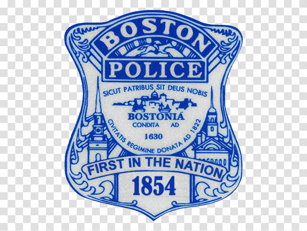 Boston Police Badge, Logo, Trademark, Label Transparent Png