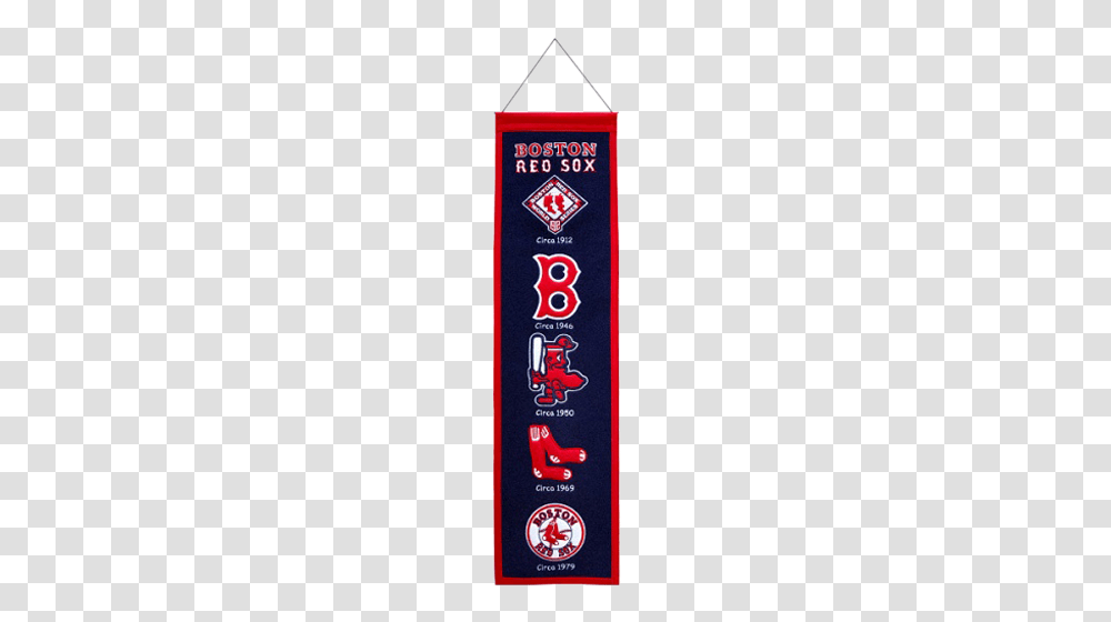 Boston Red Sox Logo Evolution Heritage Banner, Sash, Incense Transparent Png