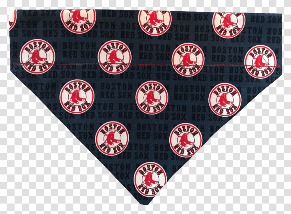 Boston Red Sox Over The Collar Dog Bandana Red Sox Tattoos, Label, Hand, Knitting Transparent Png