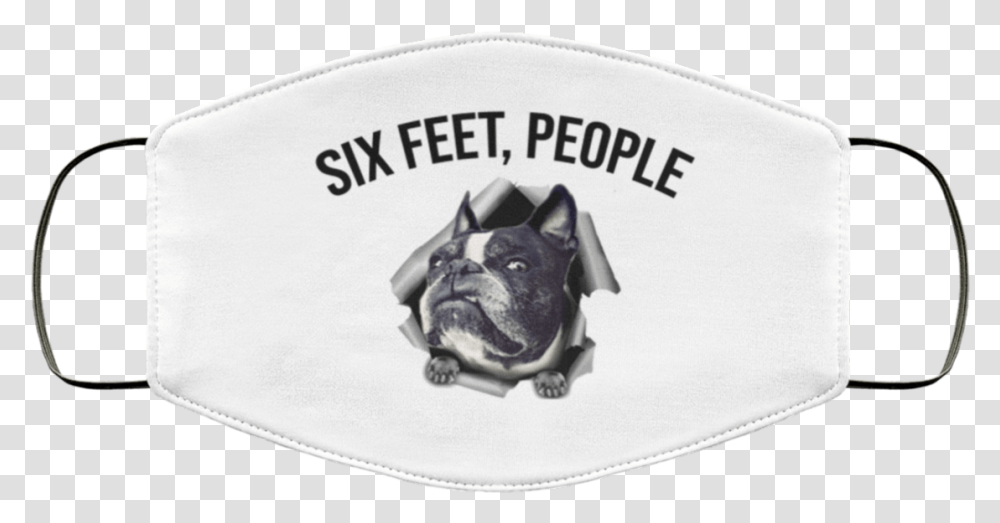 Boston Terrier 6 Feet People Face Mask Bulldog, Pet, Canine, Animal, Mammal Transparent Png