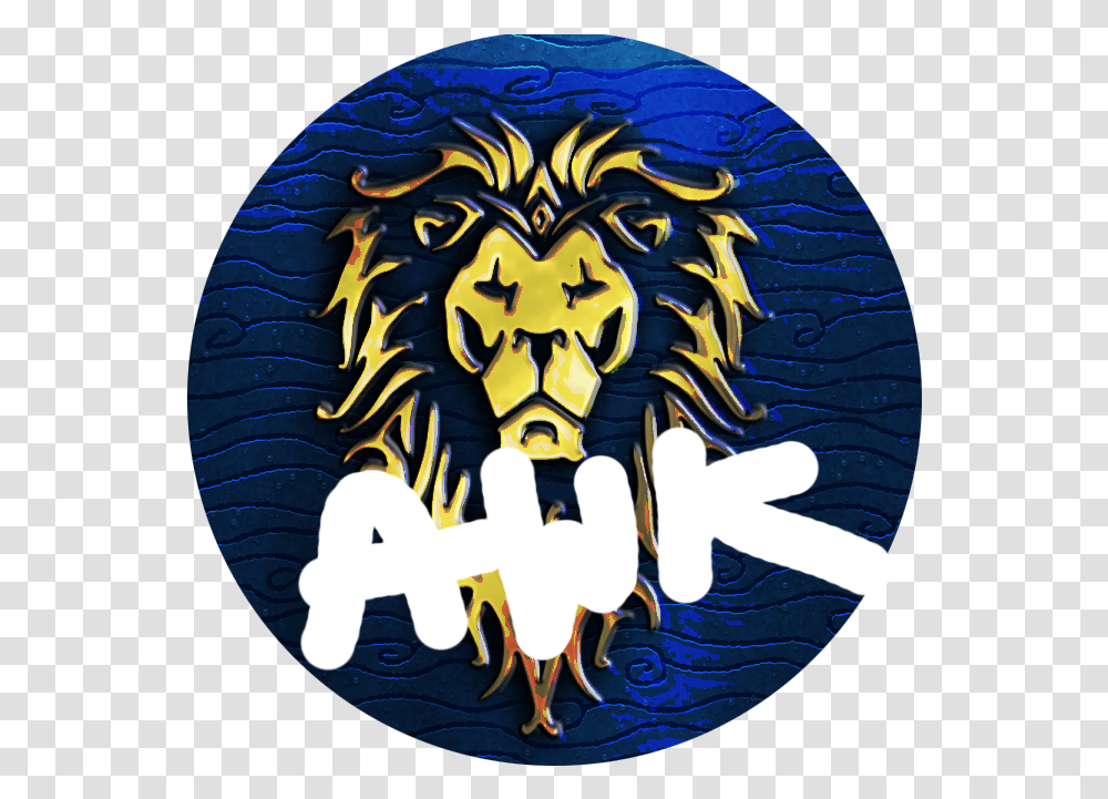 Bot Awk Av & Currently Best Bots For Wow Classic Blue And Gold Lion Logo, Symbol, Trademark, Emblem, Badge Transparent Png