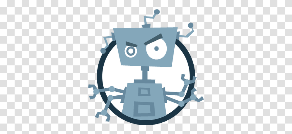 Bot Blue Circled Clipart Bot Full Size Download Bot, Robot Transparent Png