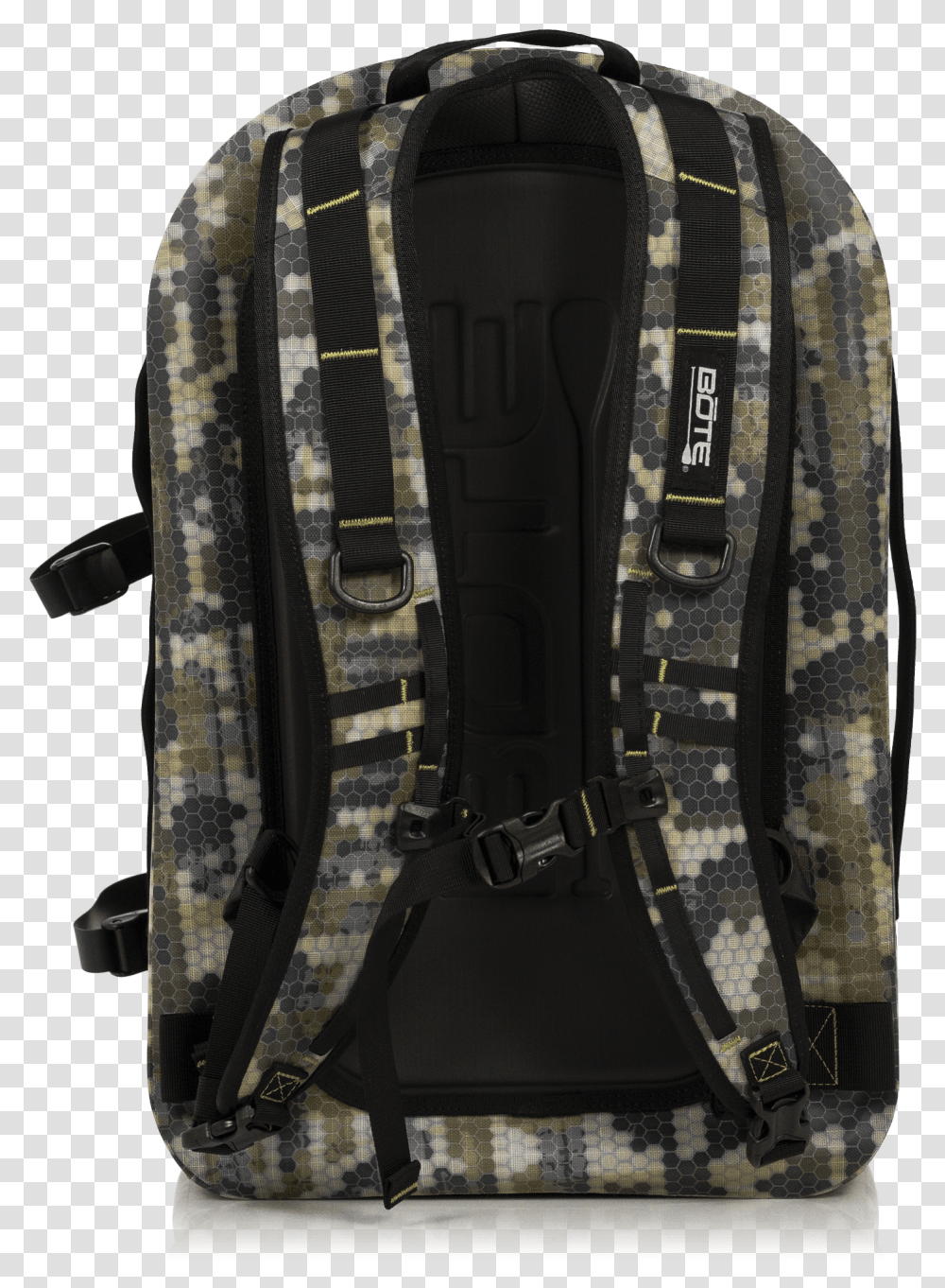 Bote Highwater Backpack Verge Camo Back Laptop Bag, Apparel, Vest, Harness Transparent Png