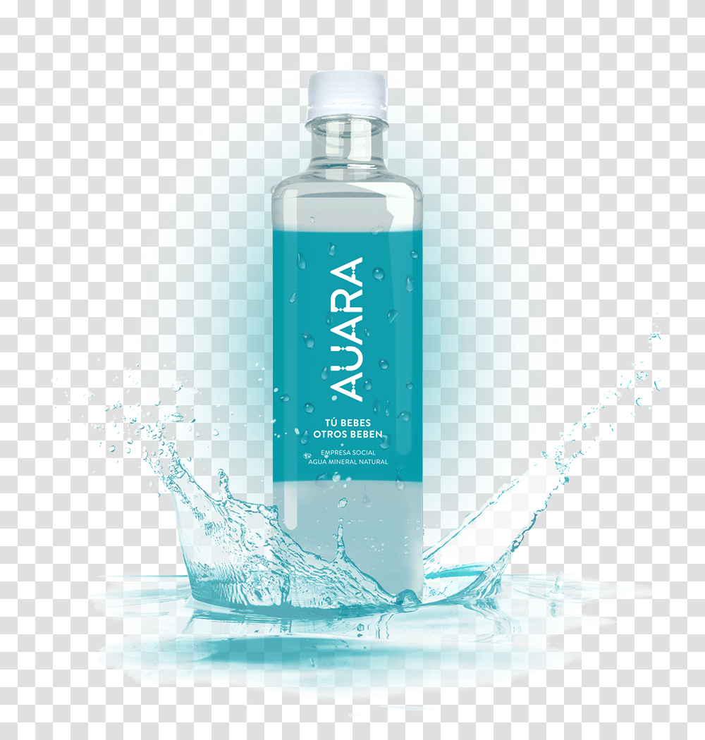 Botella Auara Baud Agua Auara, Bottle, Cosmetics, Water Bottle, Beverage Transparent Png