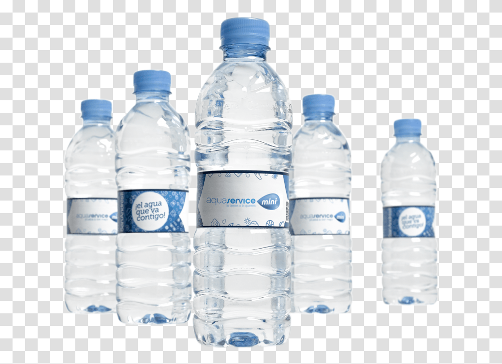 Botellas De Agua Aquaservice, Bottle, Beverage, Drink, Mineral Water Transparent Png