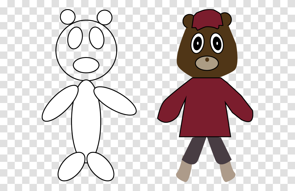 Both Bear Wireframes Cartoon, Photography, Toy Transparent Png